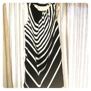 Black and white dress